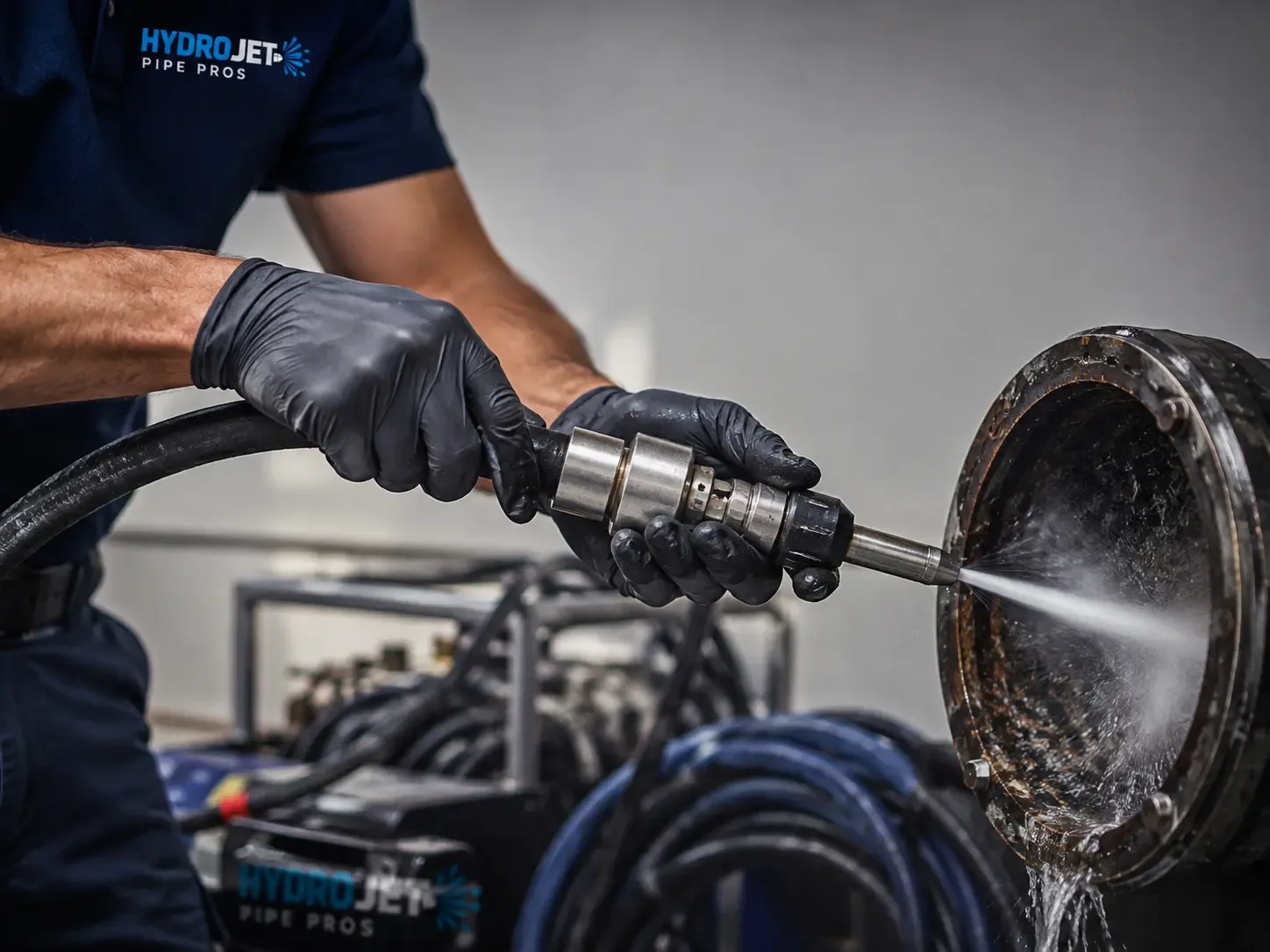 Hydro Jet Pipe Descaling in Crestline, CA